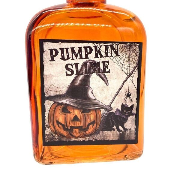 Halloween Potion Apothecary Bottle Pumpkin Slime New - Picture 2 of 6